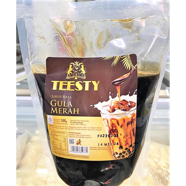 

Teesty Syrup Gula Merah 500gr