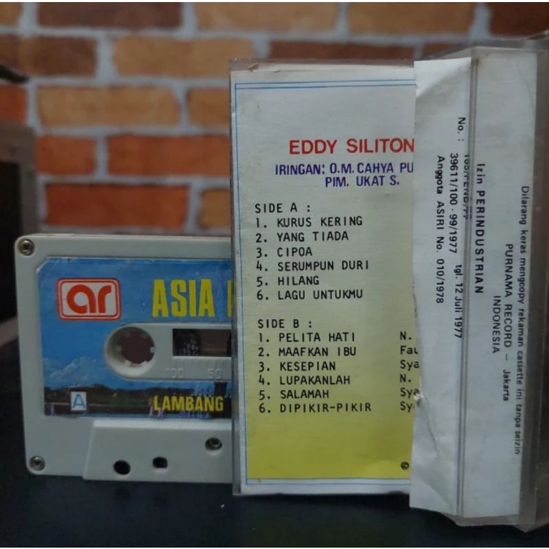 Kaset Pita Eddy Silitonga-Kurus Kering