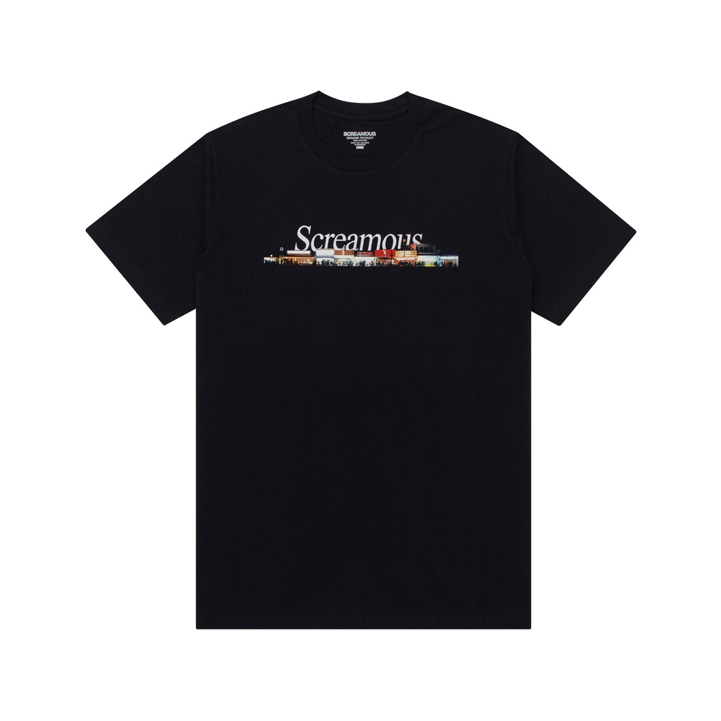 Screamous Kaos T-Shirt BROADWALK BLACK