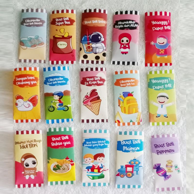 

ISI 10 pcs amplop permen Lucu Viral