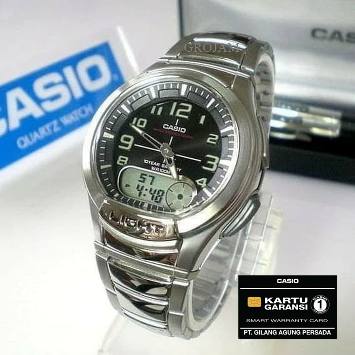 CASIO AQ 180WD AQ-180WD ORIGINAL GARANSI RESMI