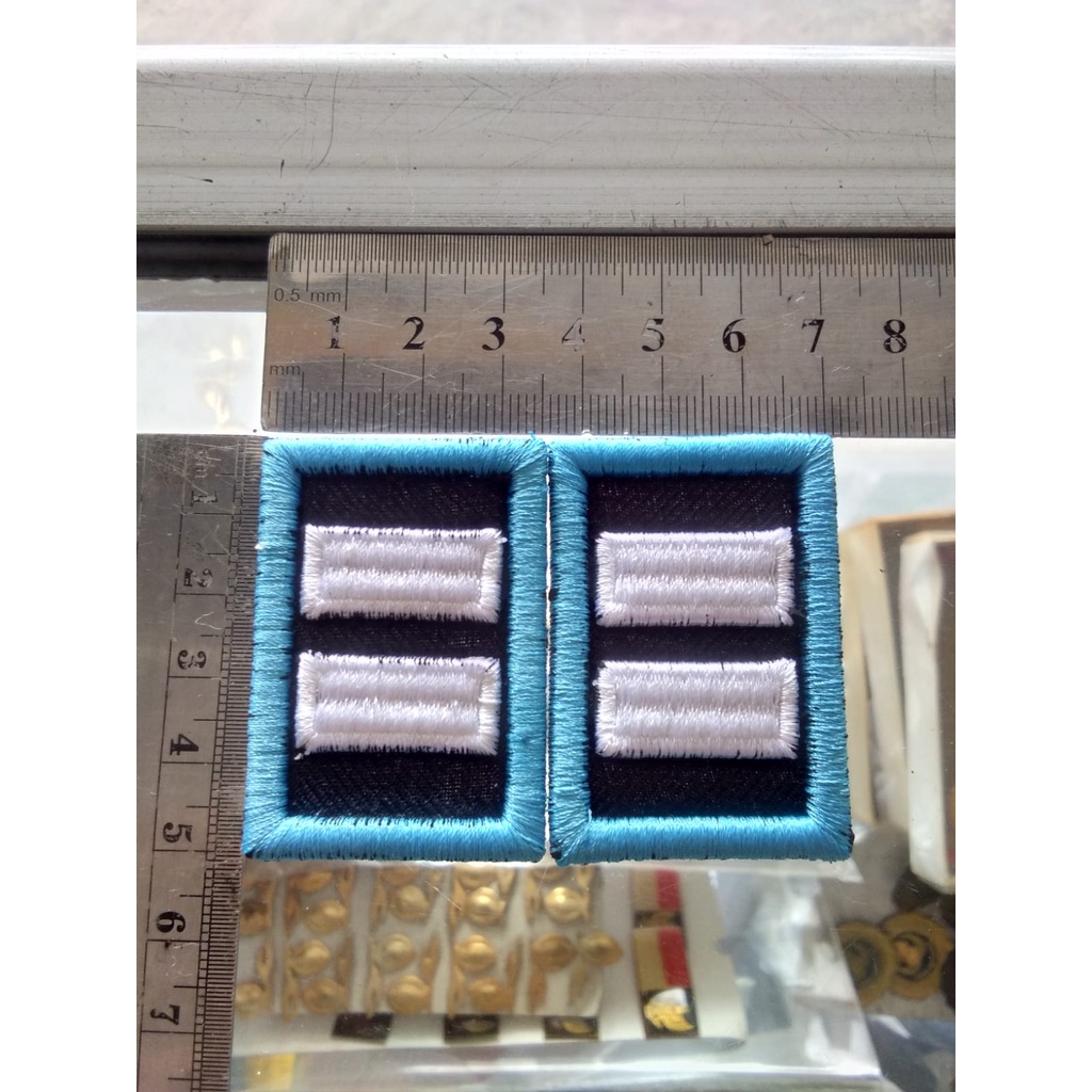 Bordir Timbul PANGKAT POLSUSPAS / atribut polsuspas / Bordir Komputer / Bordir Timbul 3D / Bordir CU