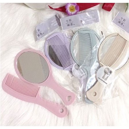 Cermin Lucu Gagang|Cermin Kecil|Cermin Bulat|Cermin Sisir|Cermin Oval|Cermin Polos