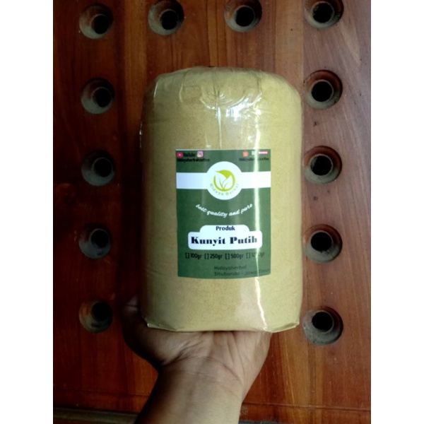 

Bubuk Serbuk Kunyit Putih 1kg