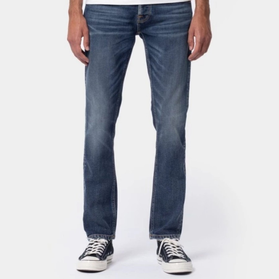 Grim Tim True Navy - Nudie Jeans Original