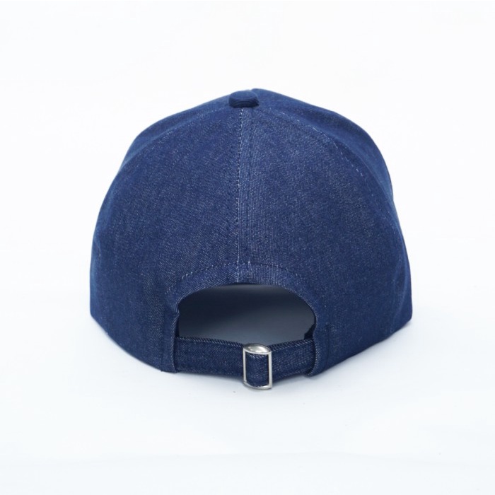 hat / baseball cap denim raney studio deep blue