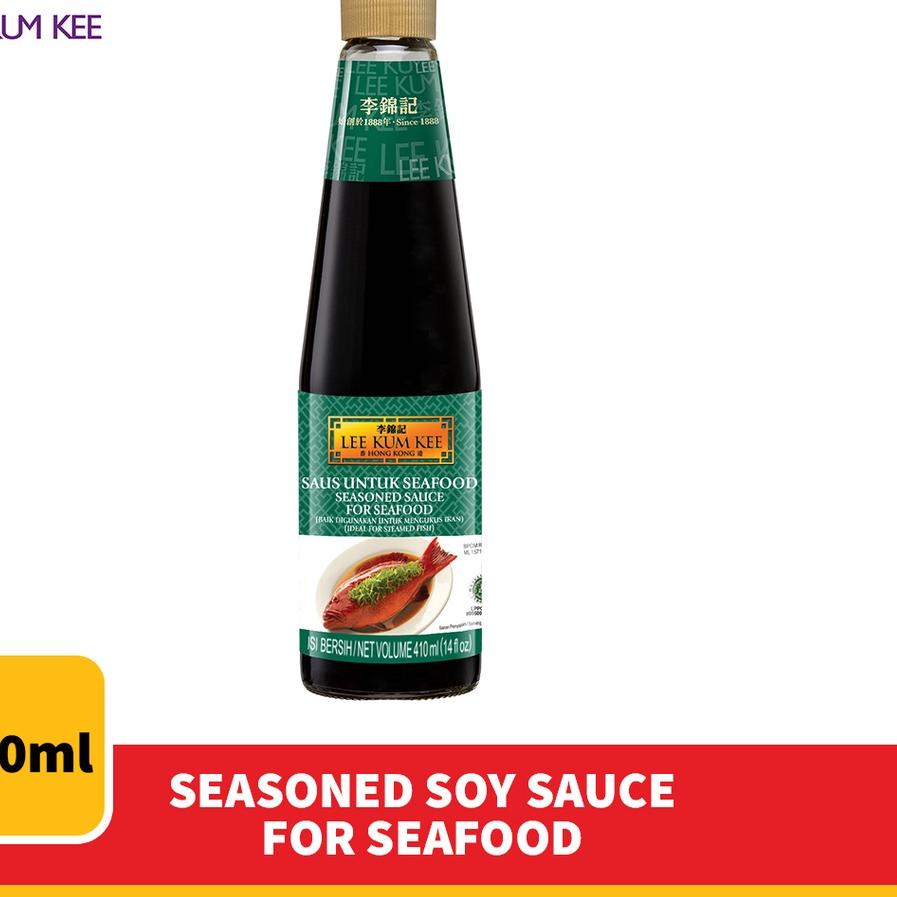 

▼ LEE KUM KEE Seasoned Soy Sauce For Seafood Saus Untuk Tim Ikan 410 ml ✳
