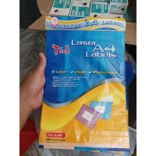 

Stiker Laser Label A4 1 pack/25sheet (210mm x 297mm) Tom & Jerry