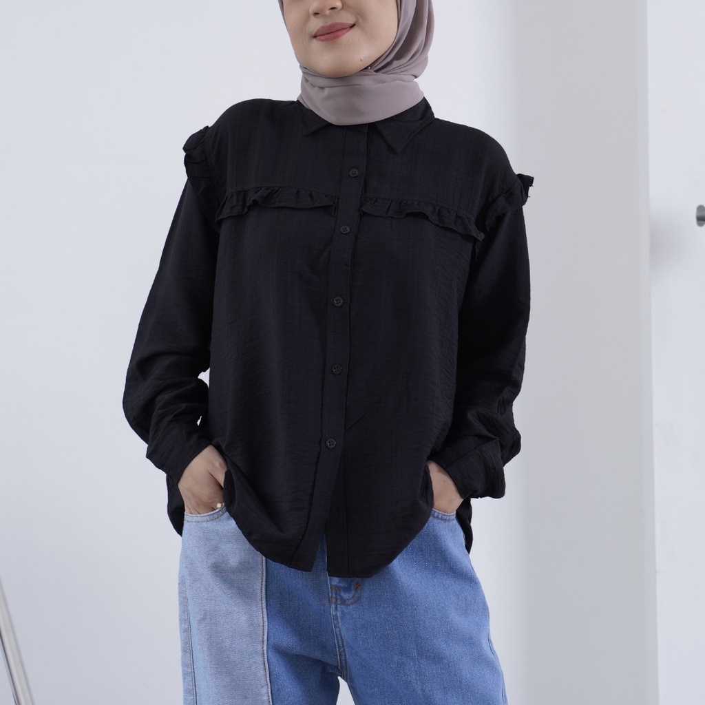 AGNI HYUNA SHIRT BLACK