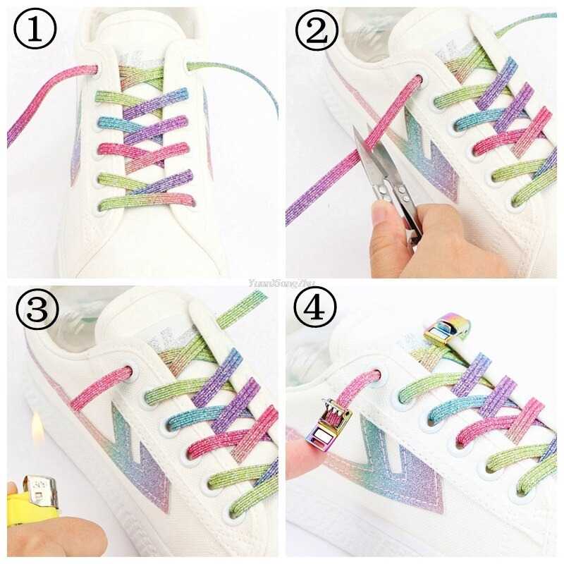 Tali Sepatu Magnetic Lazy Lace No Tie Shoelaces T10