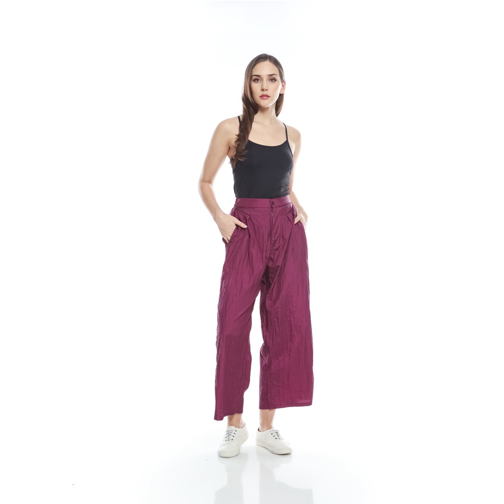 House Of We.Kala - Straight Pants Lana Long Pants Parasut Wanita