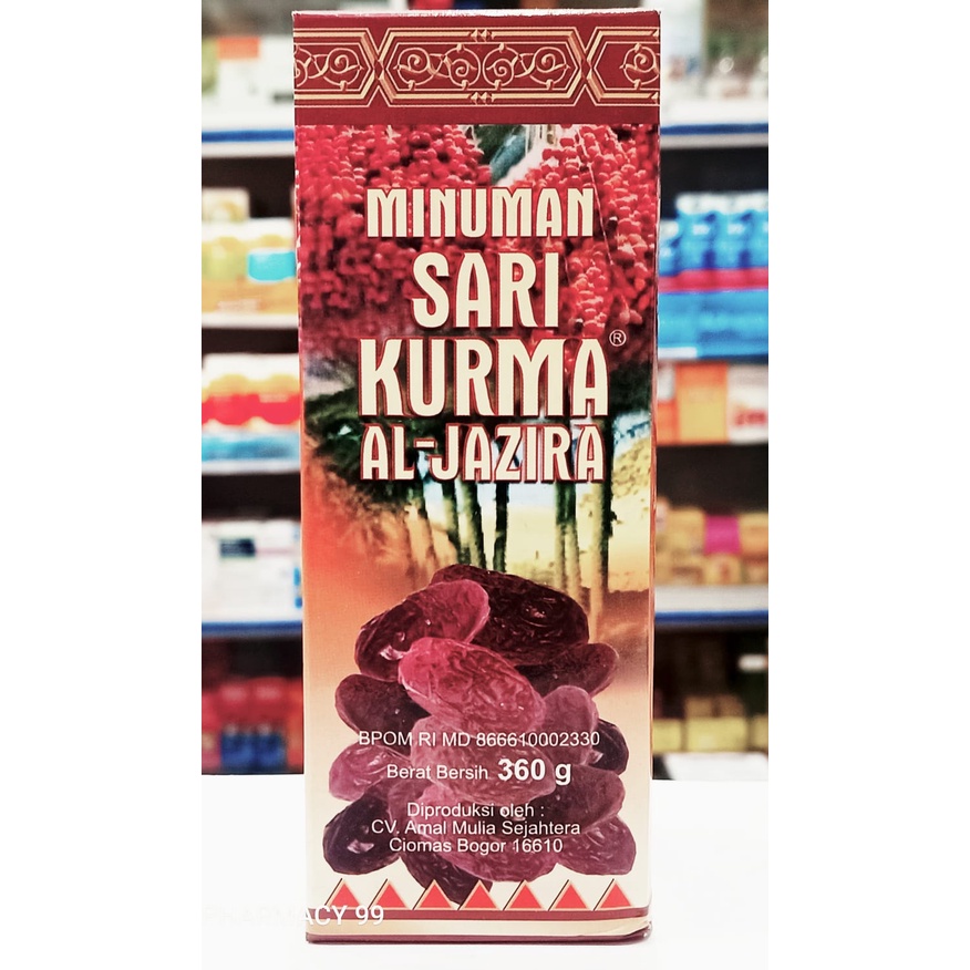 Minuman Sari Kurma Al-Jazira 360gr