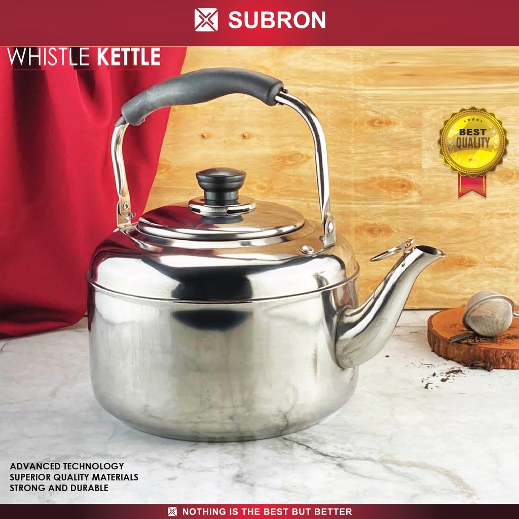 Ketel Subron / Teko Siul / Panci Masak Air Bunyi Ukuran 4,2-5-6,2 liter