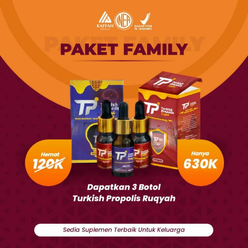 PAKET FAMILY  Propolis Lintas Benua || TURKIYE PROPOLIS RUQYAH