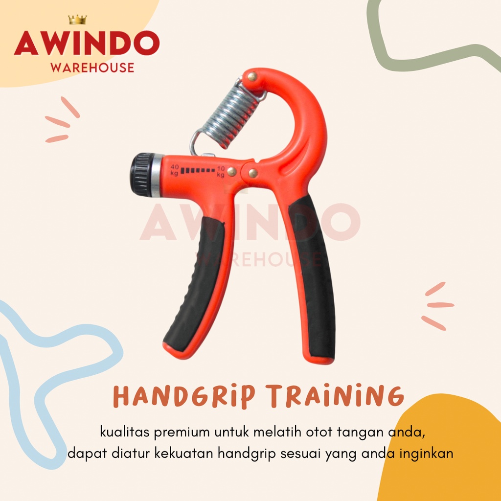 OTOT TANGAN - Premium Alat Handgrip Latihan Otot Tangan Fitness Gym Training