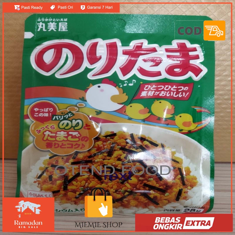 

Abon MARUMIYA FURIKAKE Noritama 28gr Made In Japan