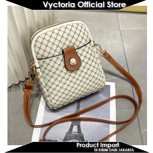 (COD) Vyctoria VOS21201 Tas Selempang Wanita Import Slingbag kekinian Promo 21201 2390