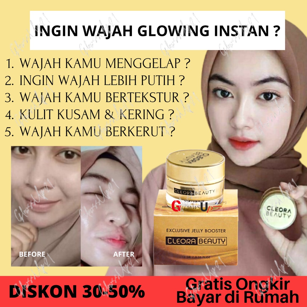 CLEORA BEAUTY JELLY BOOSTER ORIGINAL BPOM - CLEORA BEAUTY JELLY CREAM