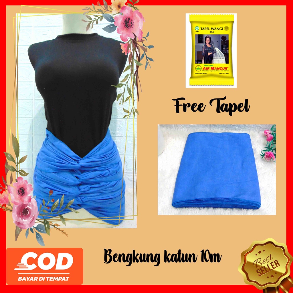 FREE TAPEL kembarshop Stagen pelangsing perut korset bengkung modern bengkung katun 10m bengkung belly binding