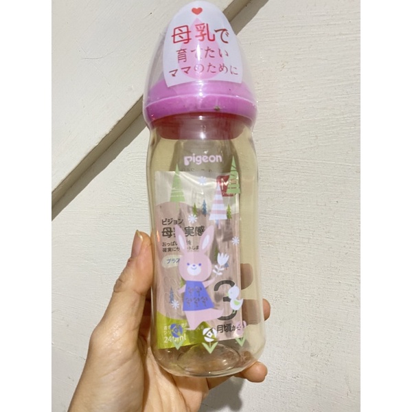 Pigeon Botol Susu Bayi Wide Neck 330ml / 240ml PPSU Mickey Disney Peristaltic