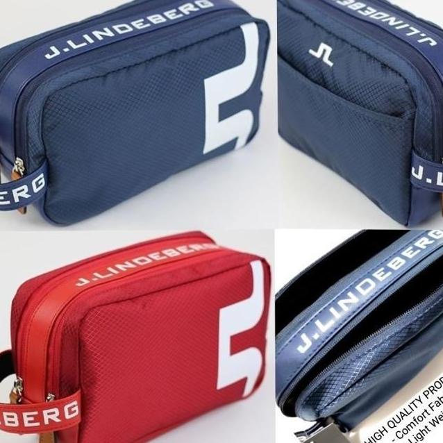 Hand Bag Pouch Bag Ball Golf J.Lindeberg Ori - Tas Pouch Bola Golf