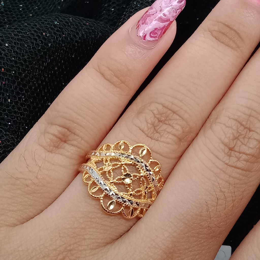 Cincin Emas 17K - 2.5 Gr Kadar 750 - 4422