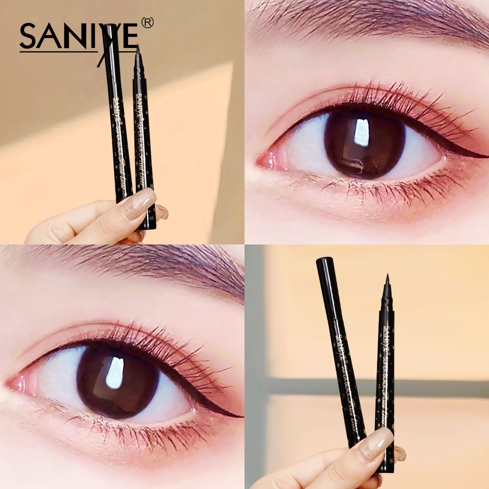 SANIYE BPOM Hitam Eyeliner Pen Waterproof