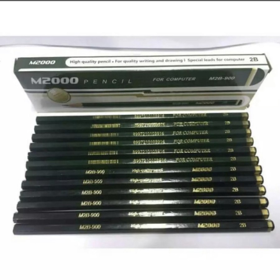 

PENSIL 2B M2000 TYPE M2B-900 HIJAU MURAH MERIAH - 1 PCS