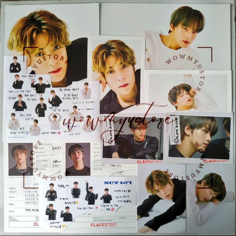 Season's Greetings (SG 2021) NCT 127 Jaehyun, Group Set (Taeil, Johnny, Taeyong, Yuta, Doyoung, Jaeh