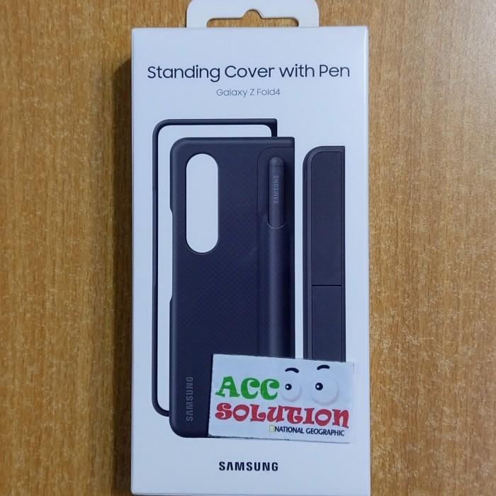 Samsung Flip Cover Z With S Pen Galaxy Z Fold 4 5G Fold4 Case Original