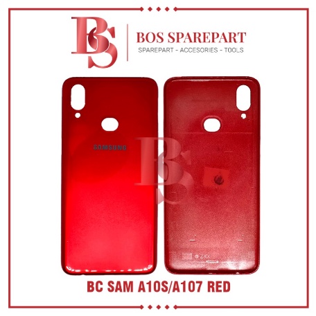 TUTUP BELAKANG SAMSUNG A10S / A107 RED / BACK DOOR / BACK COVER