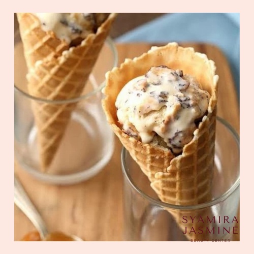

Cone Ice Cream Mixue Cone Eskrim Waffle Jumbo isi 6
