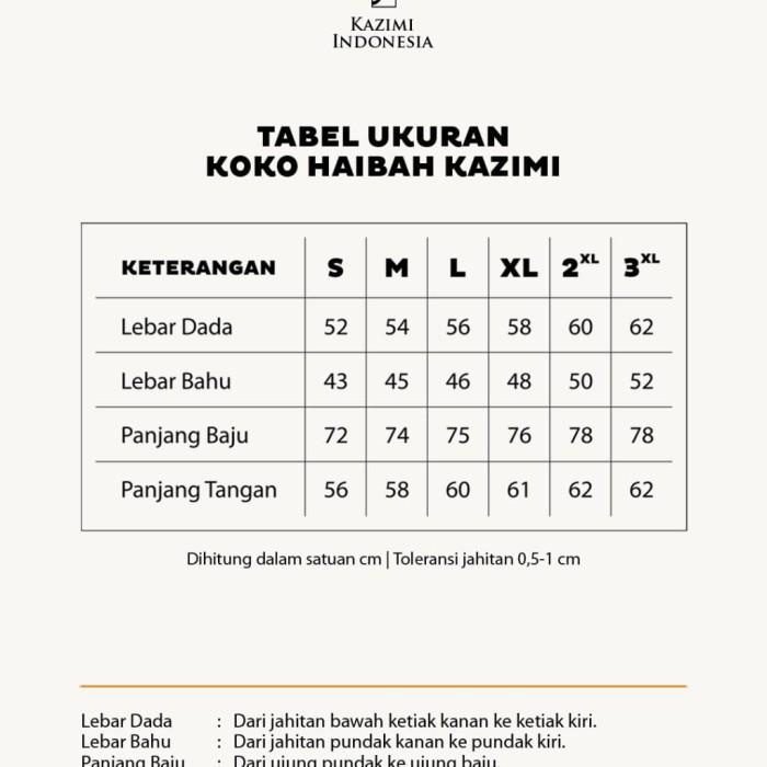 KOKO HAIBAH KAZIMI | PUTIH