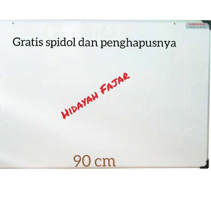 

❄ Papan tulis - white board 90 x 60 - papan tulis berkualitas ☻
