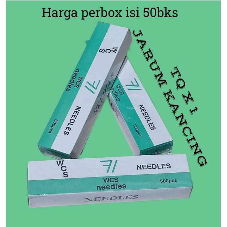 Jarum TQX1 KANCING WCS Needles Korea