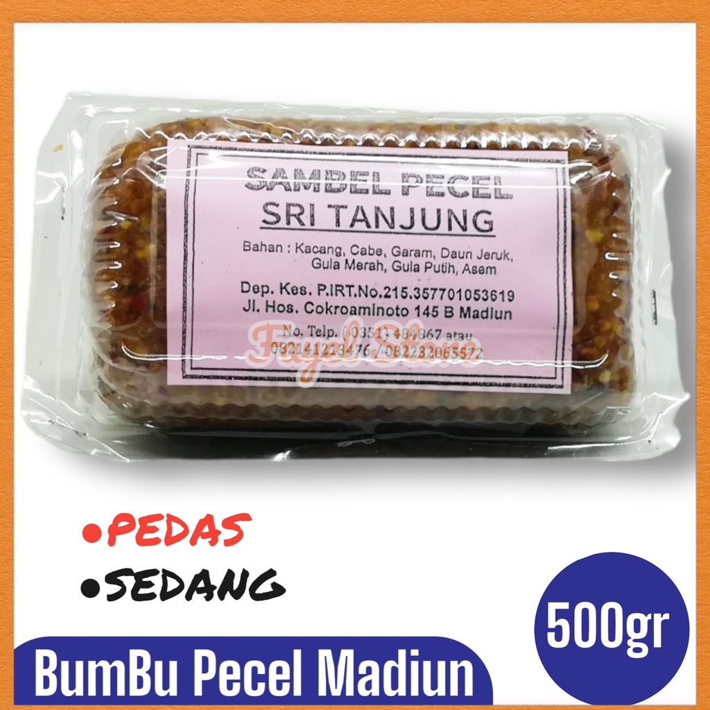 

Sambel Pecel Madiun Bumbu Pecel Madiun Sri Tanjung Madiun