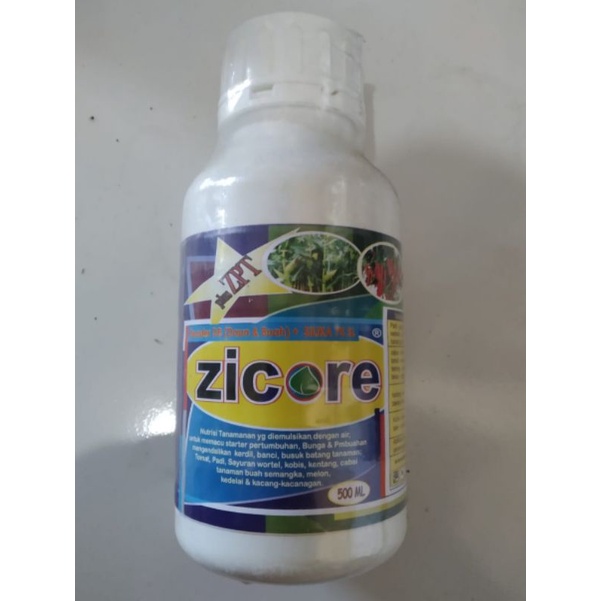 obat pertanian nutrisi tanaman ZICORE 500ml