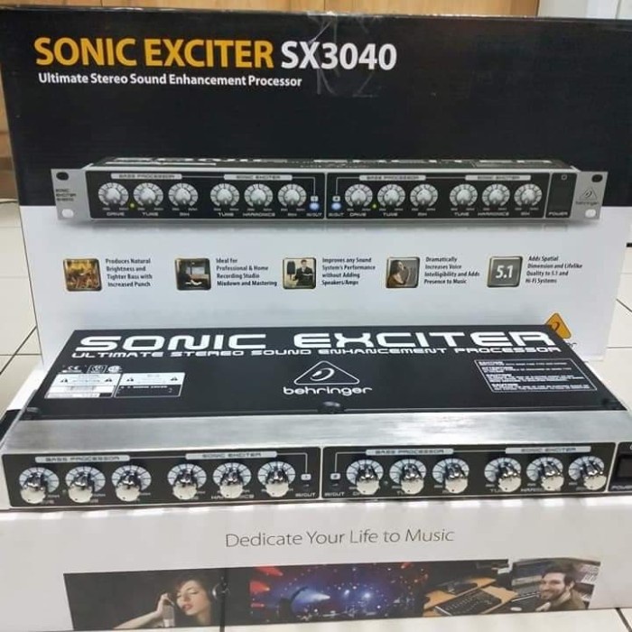 Behringer Sx3040/Sx 3040 Sonic Exciter Sound Processor Original