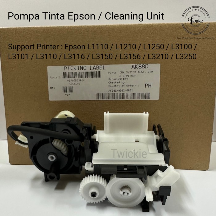 Terlaris Sparepart Pompa Tinta Epson L3110, L1110. Dll