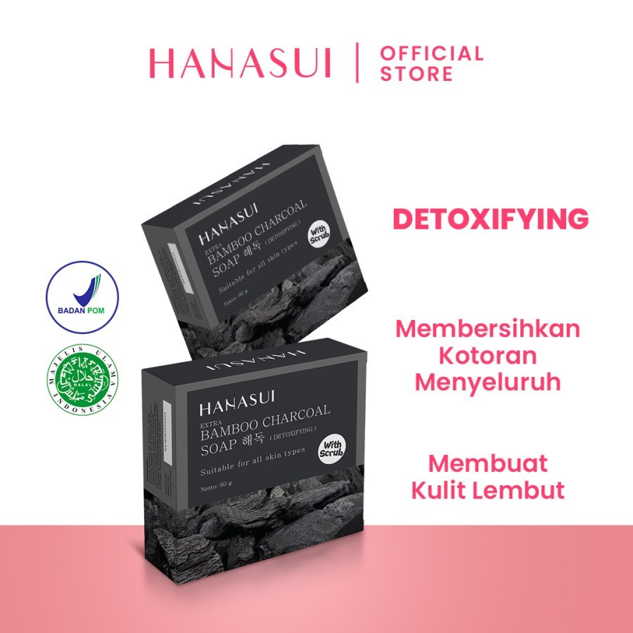 HANASUI BODY BAR SOAP / SABUN BATANG HANASUI BPOM