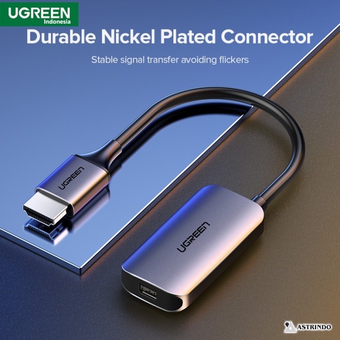 Konverter UGreen HDMI to Mini DP 4K (60352) - UGreen 60352