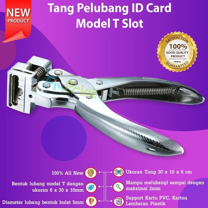 

ID Card Puncher T-Shape Tang Pelubang Kartu PVC 30mm Model Airplane