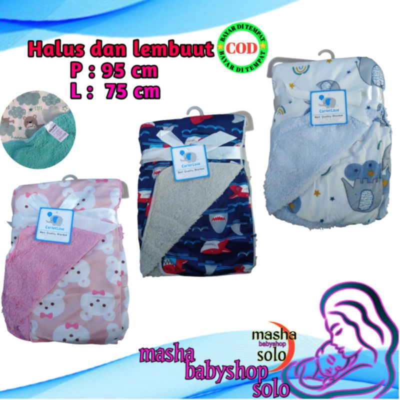 selimut bayi halus lembut ,slimut tidur bayi