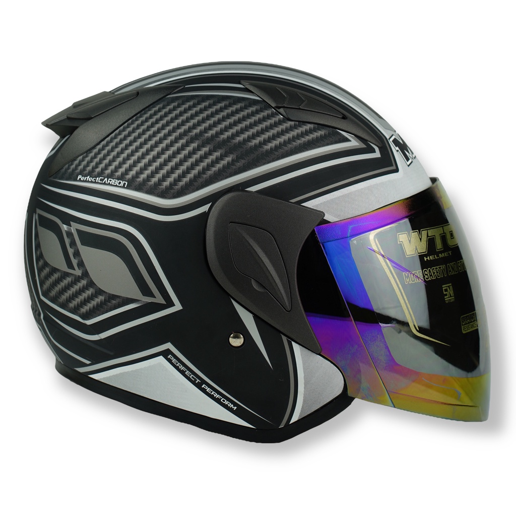 MSR Helm Dewasa Javelin - Perfect Carbon - Open Face