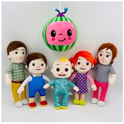 Boneka coco melon family 30cm Bahan halus Lembut