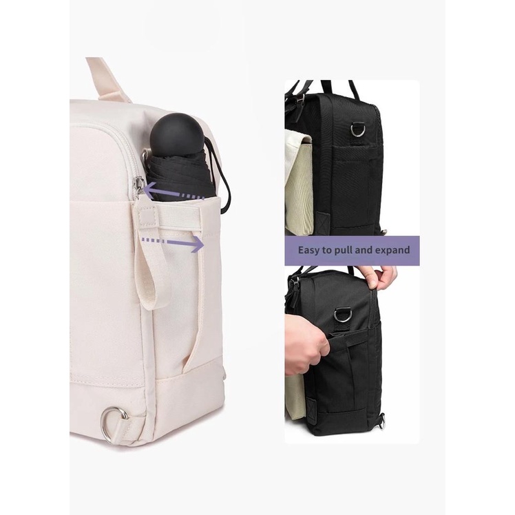 Tas Laptop Macbook Multi Ways Selempang Jinjing Ransel Backpack Size 13 14  inch