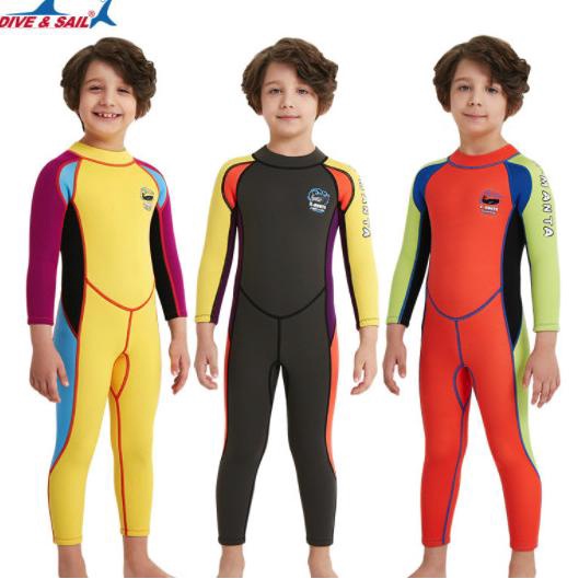 Baju Renang Anak 2.5 MM neoprene Dive & Sail Wetsuit Diving Swimsuit