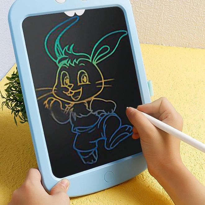 

♗ Homeeasy Mainan LCD Writing Drawing Tablet Board 8.5 inch Papan Tulis Karakter Mainan Edukasi Anak ♂