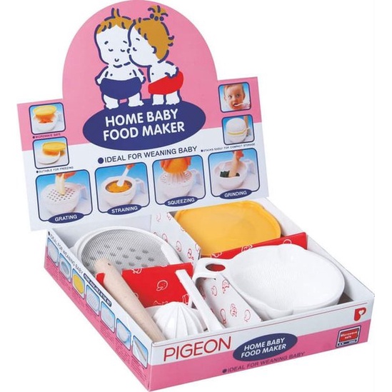 Pigeon Home Baby Food Maker Processor Peralatan MPASI BPA Free