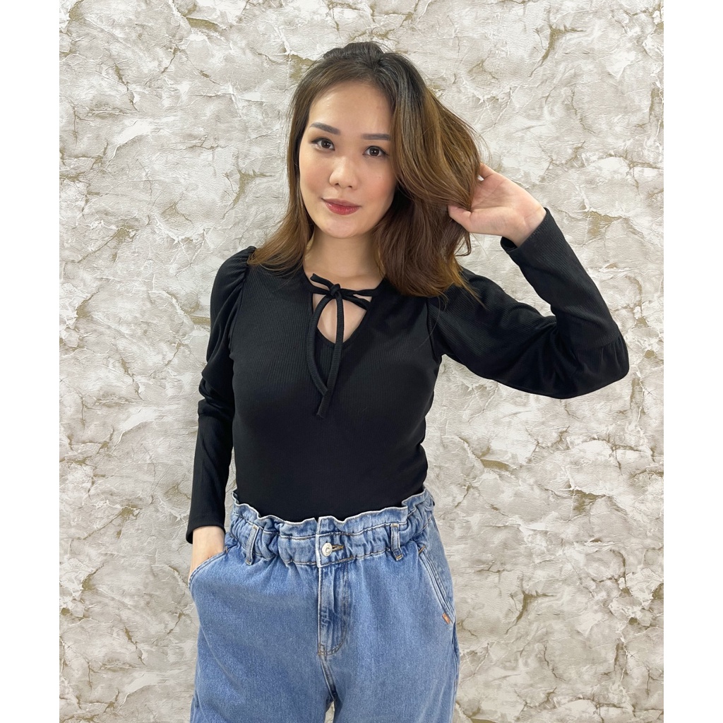 MODAVIE - SOPHIA TOP Longsleeve Baju Lengan Panjang Balon Wanita